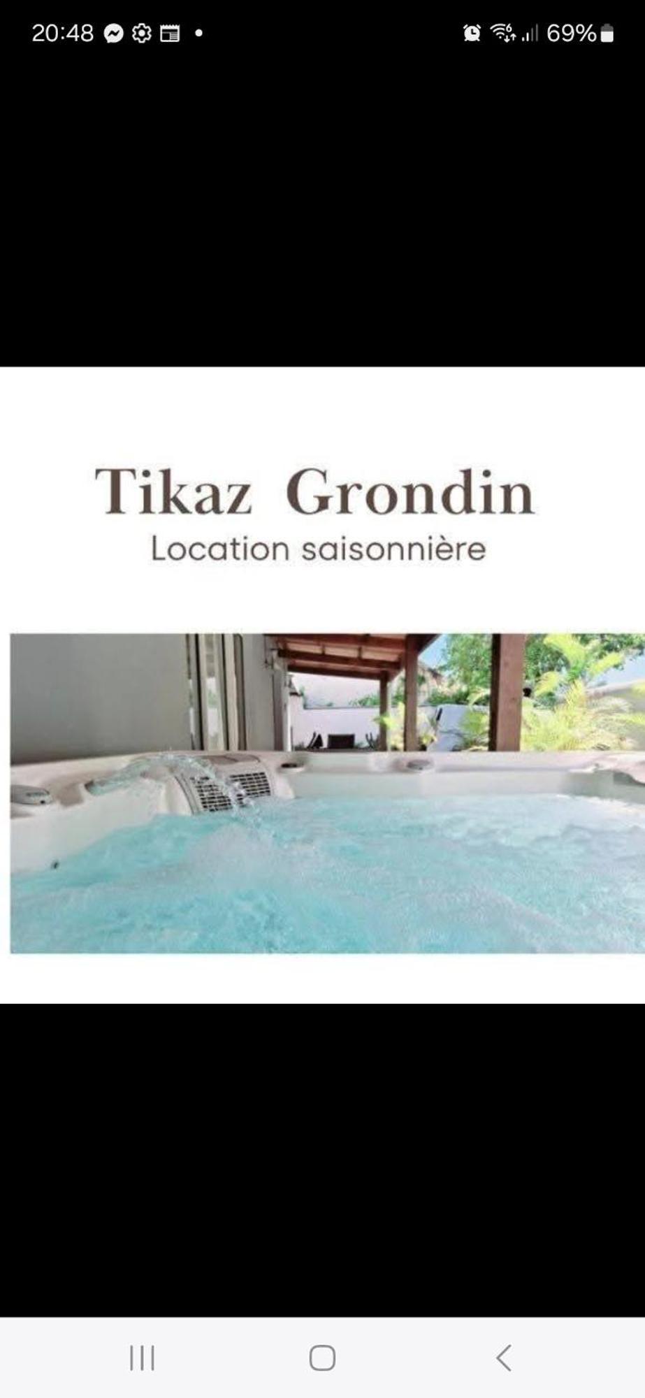 Ti Kaz Grondin Villa Saint-Joseph Bagian luar foto